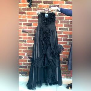 Brand New with Tags Stunning Black BCBG MaxAzria Gown. Size XS